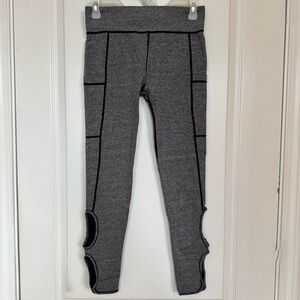 Gray Stylish Athletic Leggings